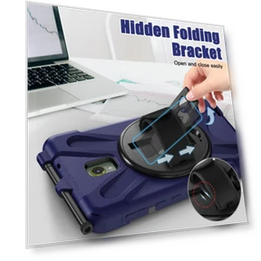 Rotary Kickstand Case with Hand Strap — Keyboard Cases, Smartwatch 2025