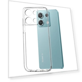 TPU Slim-Fit Back Phone Cover with Tempered Glass Film Transparent — Screen Protectors, Smartwatch 2025