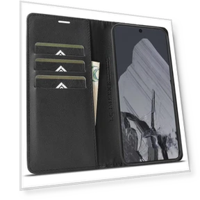 Wallet Case Carbon Fiber Texture Leather Flip Phone Cover — Flip Cases, Smartwatch 2025