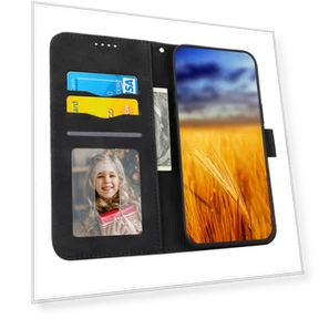 Wallet PU Leather Phone Case with Stand — Smartwatch Protectors, Smartwatch 2025