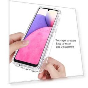 3-in-1 PC+TPU Hybrid Phone Case — Screen Protectors, Smartwatch 2025