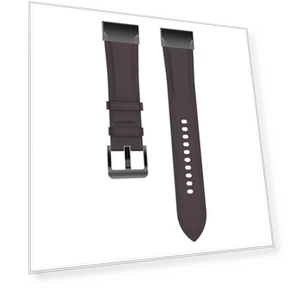 Adjustable Watch Strap Genuine Leather Smart Watch Band with Buckle — Bands, Smartwatch 2025