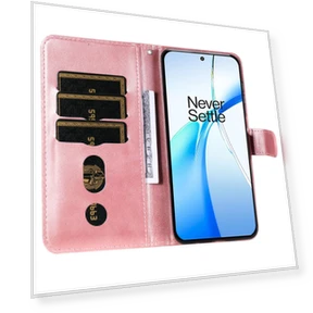 Calf Texture PU Leather Zipper Pocket Wallet Phone Cover — Phone Accessories, Smartwatch 2025