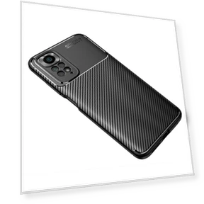 Carbon Fiber Texture Design Soft TPU Phone Cover — Basic Cases, Smartwatch 2025