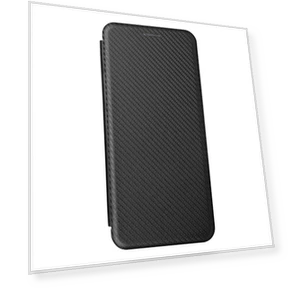 Carbon Fiber Texture PU Leather Flip Case Card Holder — Flip Cases, Smartwatch 2025