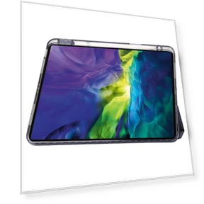 Clear Back PU Leather Tri-fold Stand Cover with Pencil Holder — Protective Cases, Smartwatch 2025