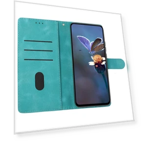 Flower Imprint Anti-drop Phone Cover Leather Stand Case with Wallet — Screen Protectors, Smartwatch 2025