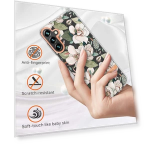 Flower Pattern Electroplated TPU Back Cover — Back Covers, Smartwatch 2025
