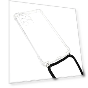 Four Corner Airbag Anti-fall Protection TPU Phone Case with Lanyard — Phone Accessories, Smartwatch 2025