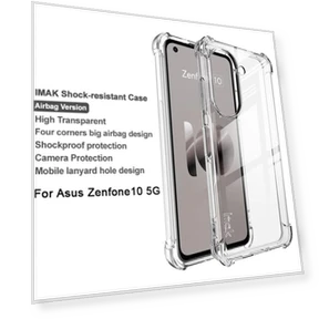 Four Corner Anti-drop Clear TPU Back Cover — Screen Protectors, Smartwatch 2025