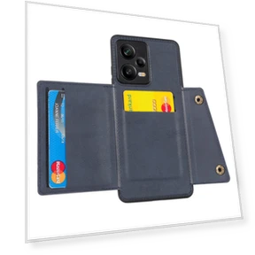 Kickstand Dual Button Card Holder Phone Cover — Phone Accessories, Smartwatch 2025