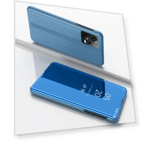 Leather Phone Case with Stand and Mirror Surface — Phone Accessories, Smartwatch 2025