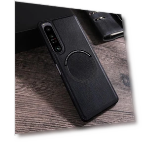 Magnetic Phone Case Leather Coated PC+TPU Cover — Basic Cases, Smartwatch 2025