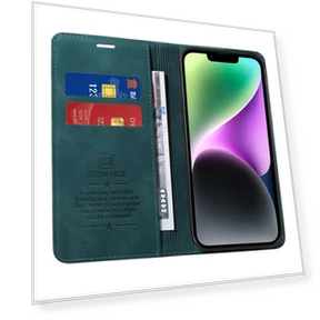 Phone Case RFID Blocking PU Leather Stand Cover Wallet — Smartwatch Protectors, Smartwatch 2025