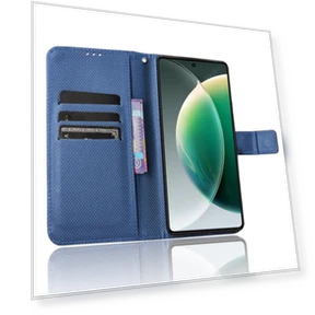PU Leather Diamond Texture Phone Wallet Cover — Phone Accessories, Smartwatch 2025