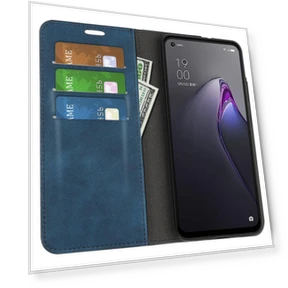 PU Leather Wallet Case Flip Folio Stand Skin-Touch Feeling Protective Cover — Flip Cases, Smartwatch 2025