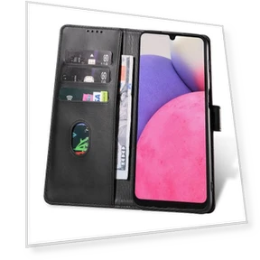 PU Leather Wallet Case with TPU Bumper and Stand — Bumpers, Smartwatch 2025
