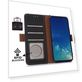 RFID Blocking Phone Case with Hands-free Stand — Flip Cases, Smartwatch 2025