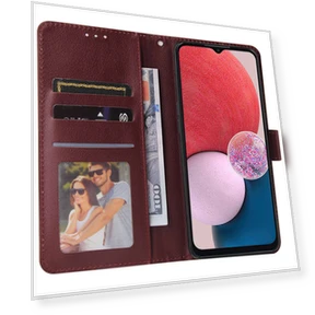 Scratch Proof Stand Cover, Folio Flip PU Leather Wallet Cell Phone Case with Lanyard — Phone Accessories, Smartwatch 2025