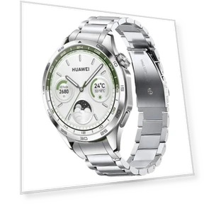 Three Beads Stainless Steel Strap — Smartwatch Straps, Smartwatch 2025