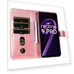 Wallet Case PU Leather Magnetic Flip Zipper Stand Protective Phone Cover — Flip Cases, Smartwatch 2025