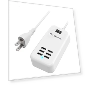 6 Ports USB Charger Hub — Chargers, Mini Butterballe