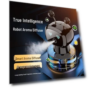 Car Aromatherapy Robot — Car Air Fresheners, Discount Domain
