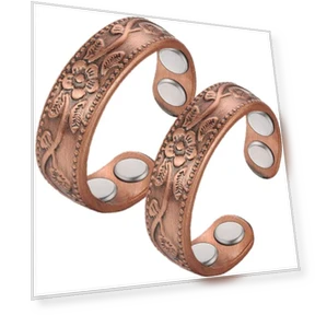 Copper Magnetic Ring — Statement, Vicmag