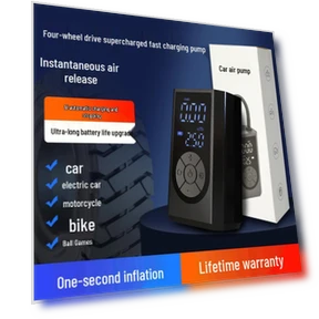 Dual-Use Portable Electric Tire Inflator — Tire Inflation Solutions, Discount Domain