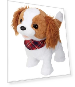 Hug & Touch Interactive Spaniel Toy — Interactive Animal Companions, IWAYA
