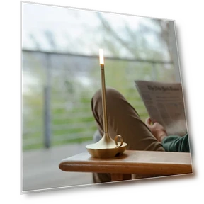 LED Metal Desk Lamp with Touch Switch and USB Charging — Study & Desk Lighting