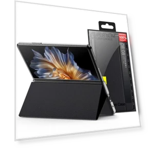 Magnetic Bracket Flip Smart Window Leather Case — Basic Cases, BC Electrical Appliances