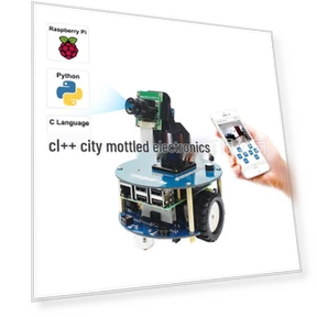 Smart Car Kit with Wireless Video and Obstacle Avoidance — Security & Surveillance Robots, ElectroCN