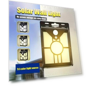 Waterproof solar sensor light — Garden Illumination, Enjoy listening