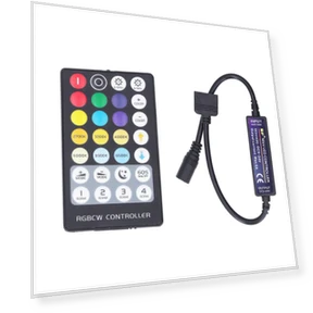 Wireless RF 5-in-1 Mini Fully Touch LED Strip Controller — LED Strips, OutsideWorld