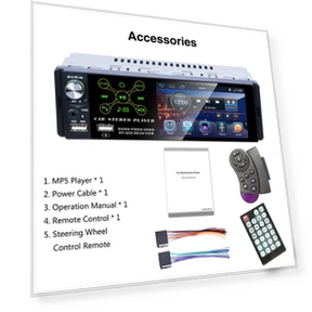 4.1-inch Touchscreen Bluetooth Car Player — Stereo Receivers, Tautoparts