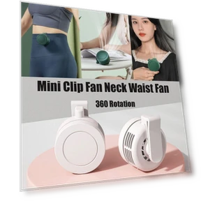 Adjustable 360° Silent Mini Bladeless Fan — Portable Cooling Solutions, TorchNicce