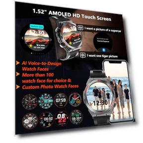 AI Smartwatch — Smartwatches, Bvlrksc