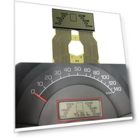 Dashboard Instrument Cluster LCD Display Screen — Clock, FYUU-autoparts