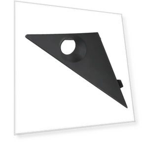 Front Left A-Pillar Triangle Antenna Trim — Chrome Trim & Accessories, FYUU-autoparts
