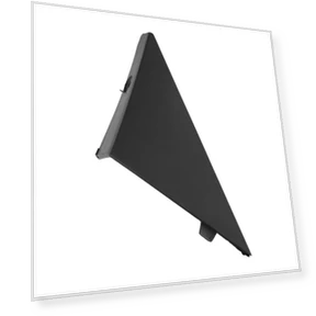 Front Right A-Pillar Triangle Antenna Trim — Chrome Trim & Accessories, PHYUN-autoparts