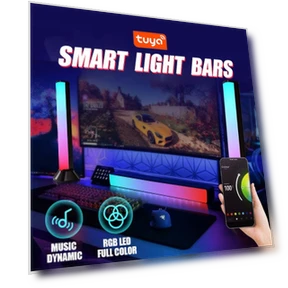 LED Pickup Light Bluetooth App Control Music Rhythm Lights — Desk & Table Lighting, Decor Dream