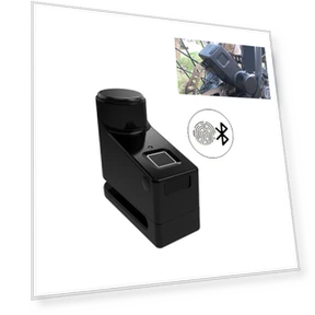 Smart Fingerprint Disc Lock — Locks, Tautoparts
