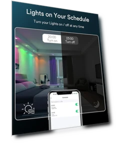 Ultra-Thin Wi-Fi LED Downlight RGBCW Color Changing Ceiling Light — Recessed Lighting, Ligency
