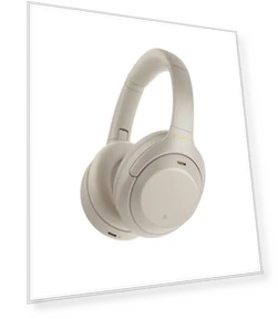 Wireless Premium Noise Canceling Overhead Headphones with Mic — Audio Gear, Sony