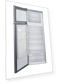 22 Inch Wide Top-Mount Refrigerator-Freezer — Mini Fridges, Summit