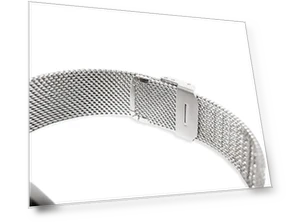 Smartwatch with Mesh Metal Strap and Silicone Band — Smartwatches, VELTIX
