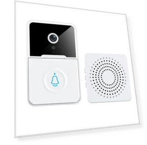 Wireless Doorbell with HD Video — Smart Home Security, Huaqiang North