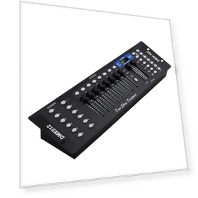 DMX512 Lighting Controller Console Panel — Black Light, TOMTOP JMS