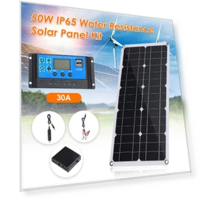 Flexible Solar Panel — Solar & Wind Power, Zeblaze